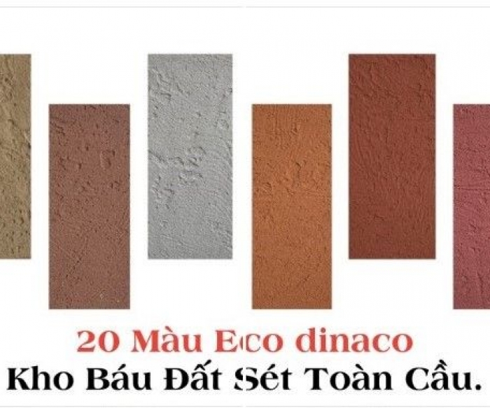 20 Màu Eco Dinaco - Kho Báu Đất Sét Toàn Cầu